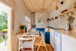 Enchanting Tiny House with wood burner and hot tub in Cairngorms